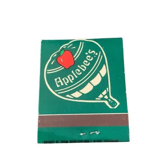 Vintage Matchbook Applebee’s Neighborhood Grill Bar The Perfect Promotional Matc - Picture 2 of 3